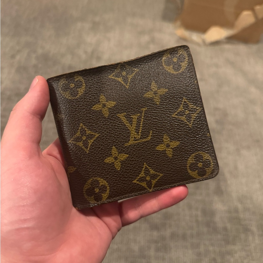 Louis Vuitton Dark Brown Monogram Wallet